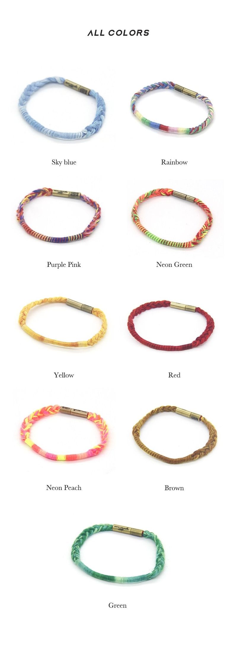 [CCNMADE] Bbokbboki Bracelet (Thread ver.)