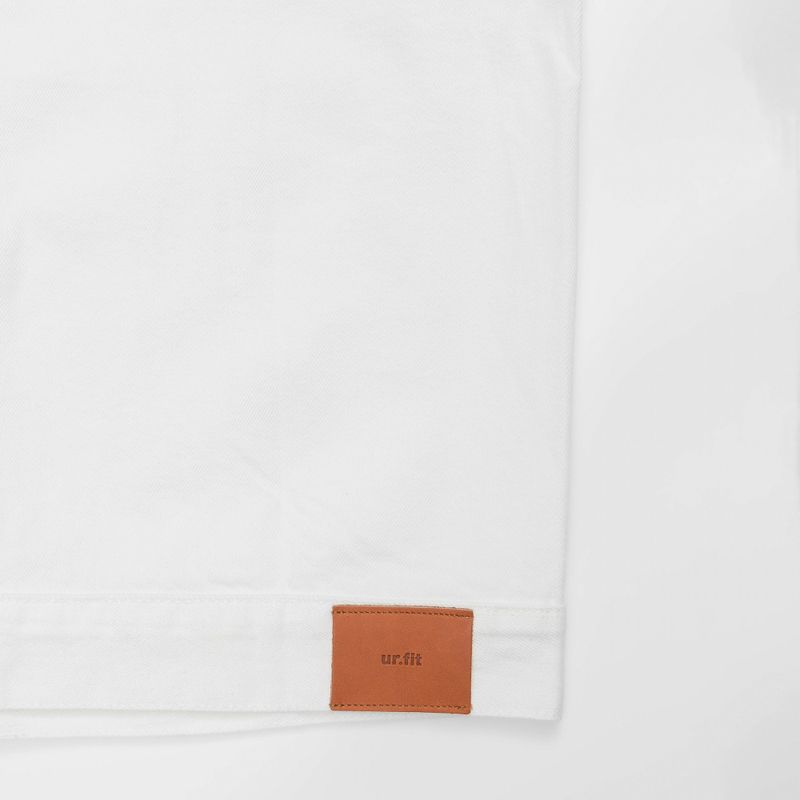 LOOSE FIT WHITE DENIM VEST code 21011