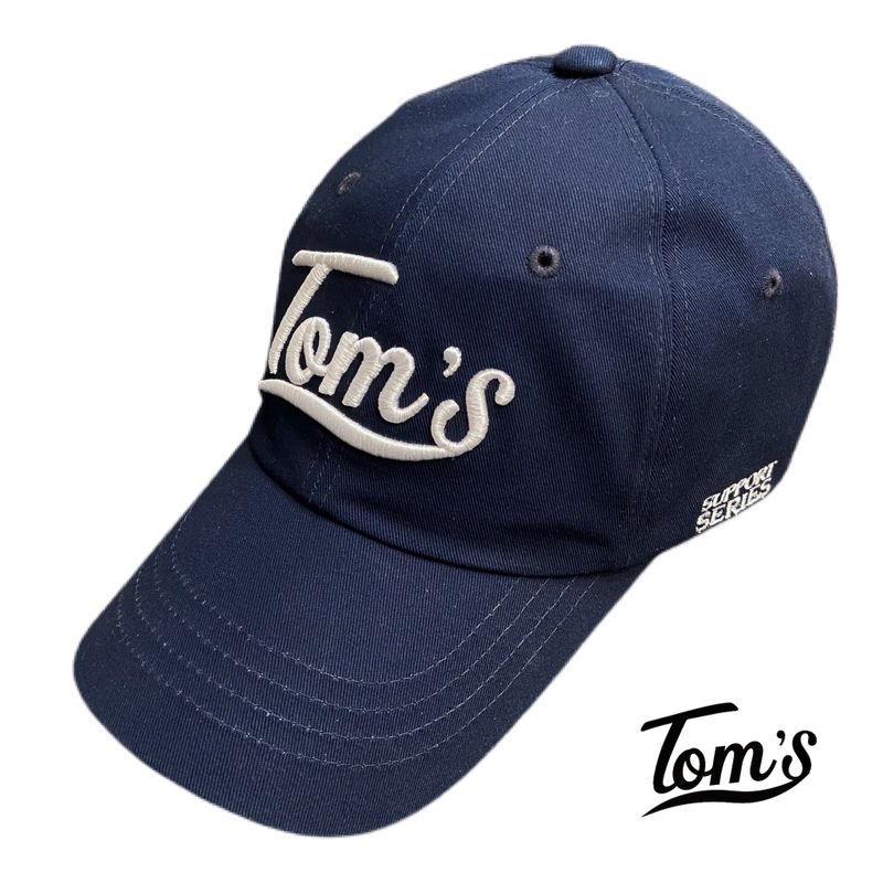 TOM'S BIRTHDAY（トムズバースデー）の「SURPPORT SERIES CAP NAVY（Hats）」