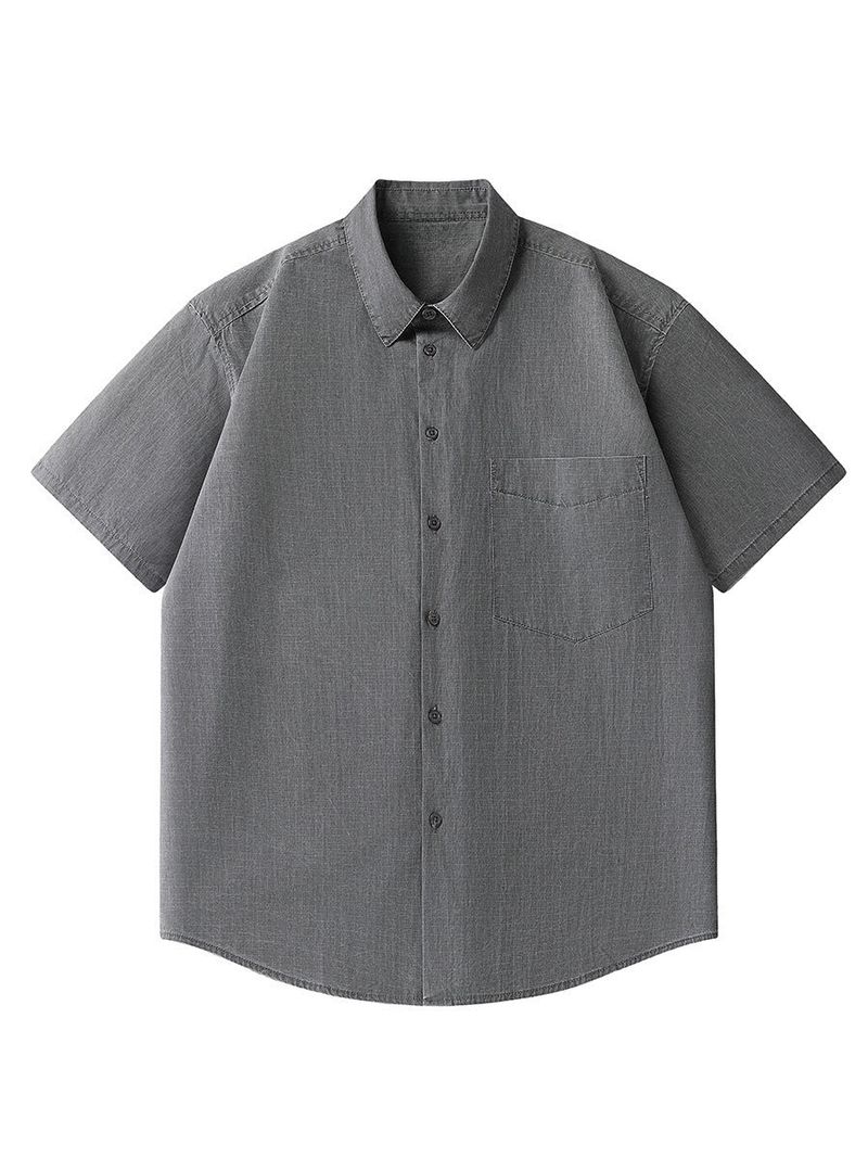 Silas Textured Pocket Shirt