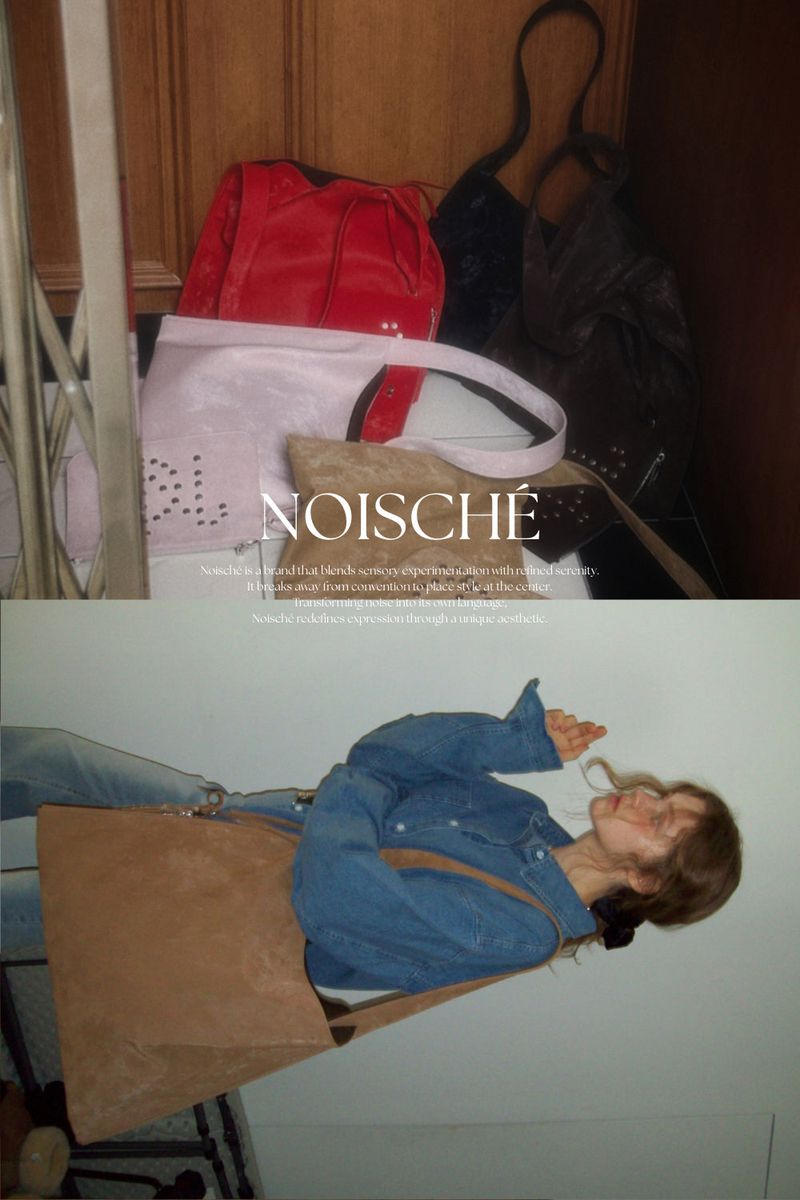 NOISCHE（ノイシ）の「メイド_ハロスクエアバッグ (Medium) / ベージュ（バッグ）」