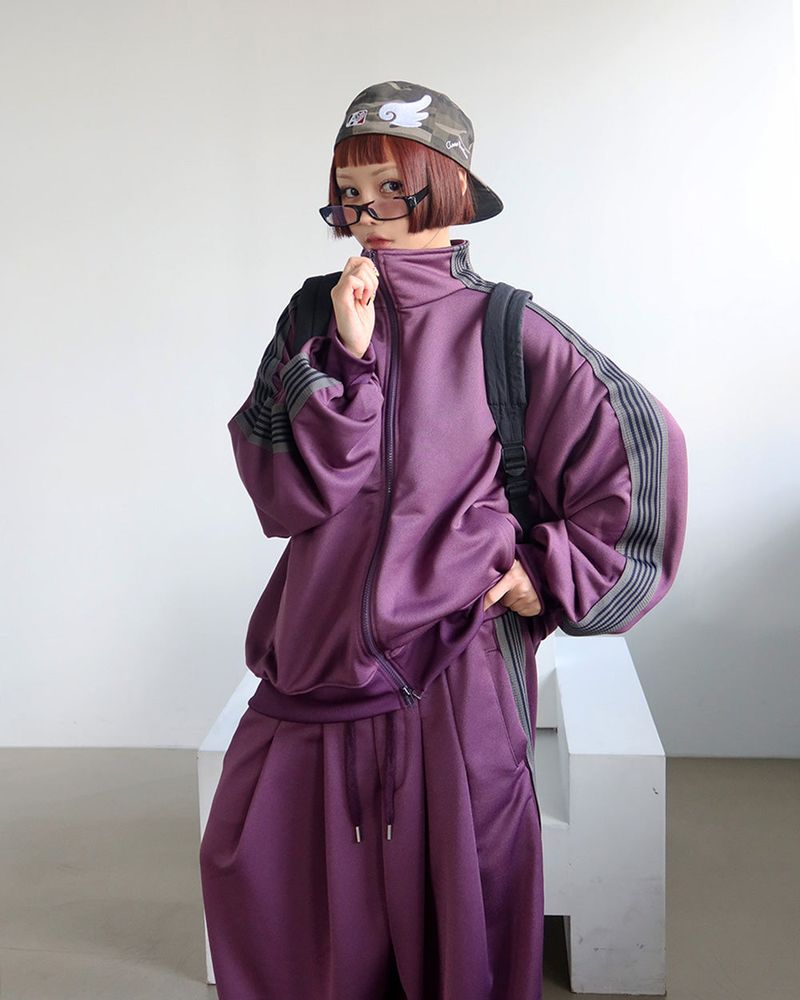 Delight-J（ディライトジェイ）の「[UNISEX] Fly track jersey zip-up jacket（Jackets/Outerwear）」