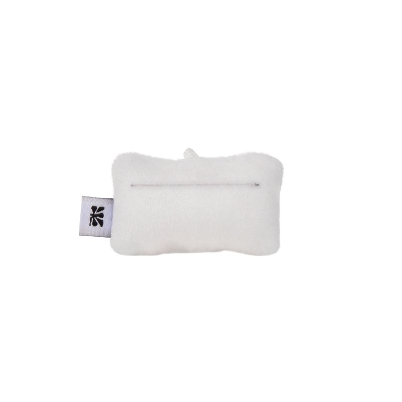 Tear-marked Pillow, White