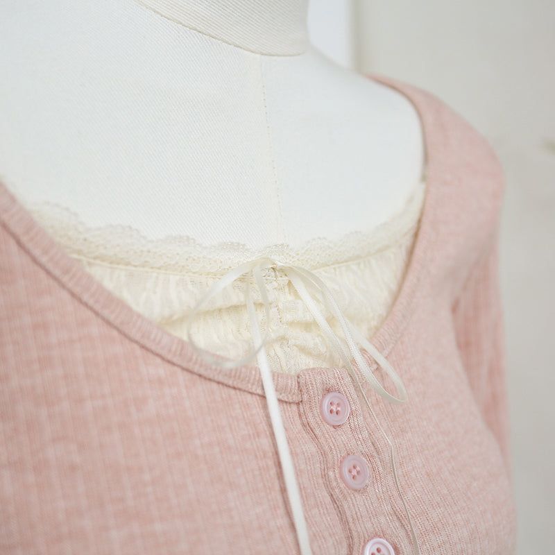 Rosie Blush Frill Tee 232841706