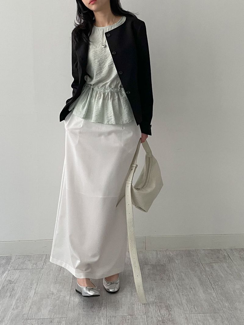 Rose Frill Loose Fit Blouse