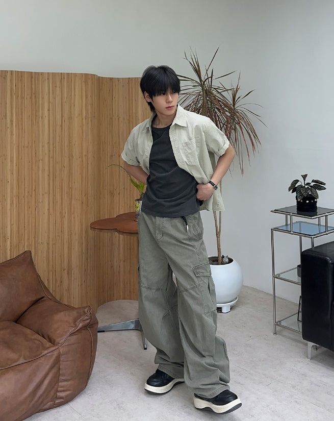 Luca Vintage Panel Cargo Pants