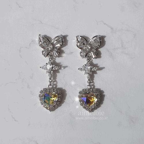 バタフライアンドパラダイスシャインピアス