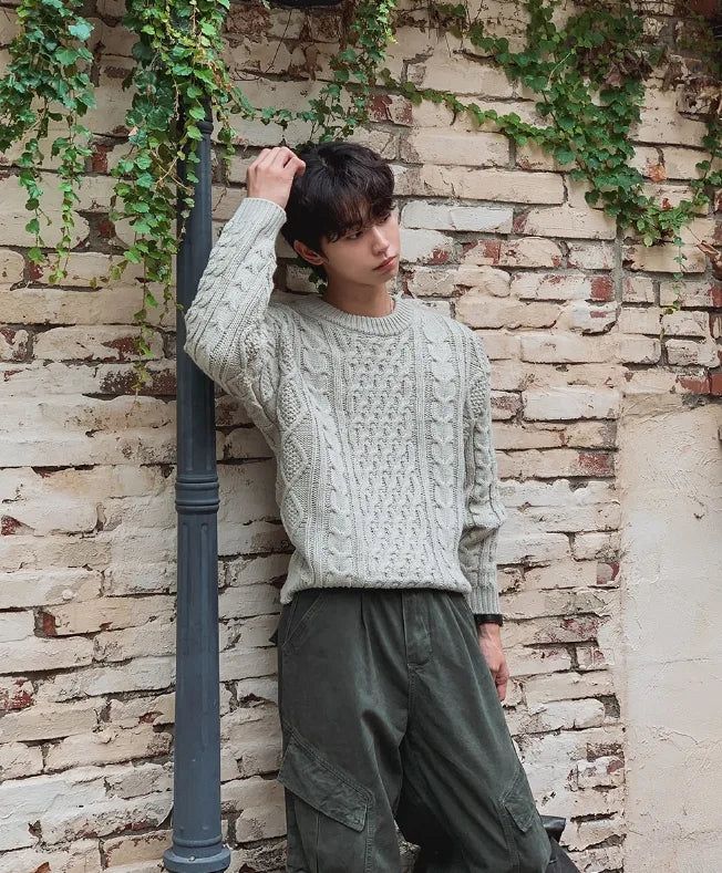 Kaito Cable Loose Fit Knit