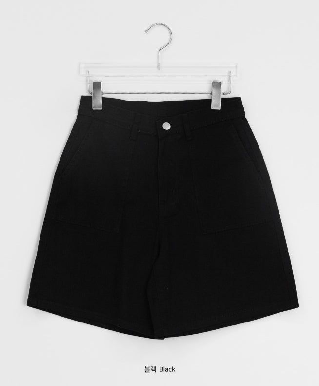 Sikuni Basic Wide Half Pants