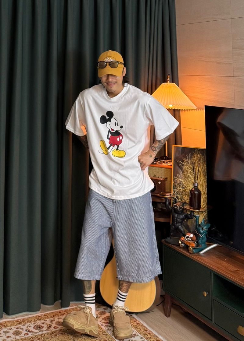 Disney Standard Mickey Color Short Sleeve 4COLOR