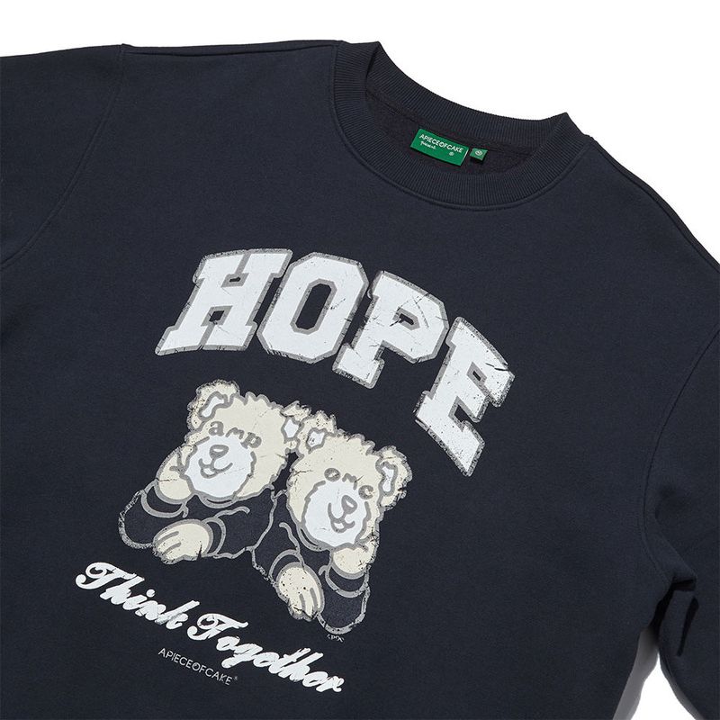 HTT Crack Crewneck _Navy