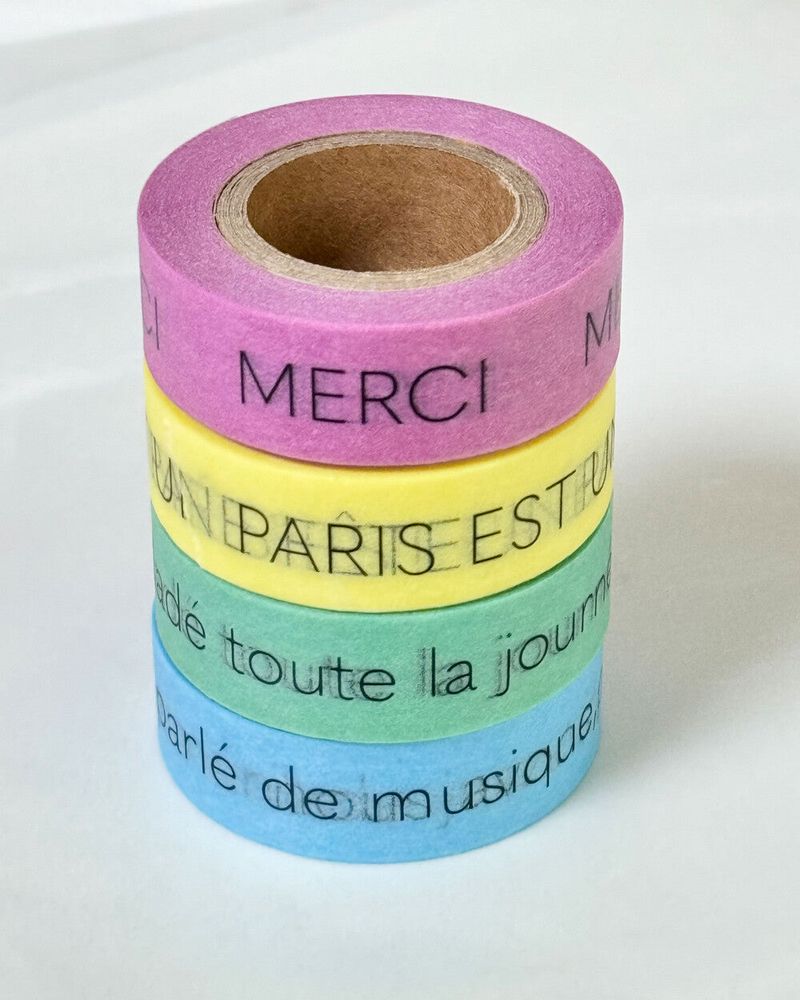 French Masking Tape Set