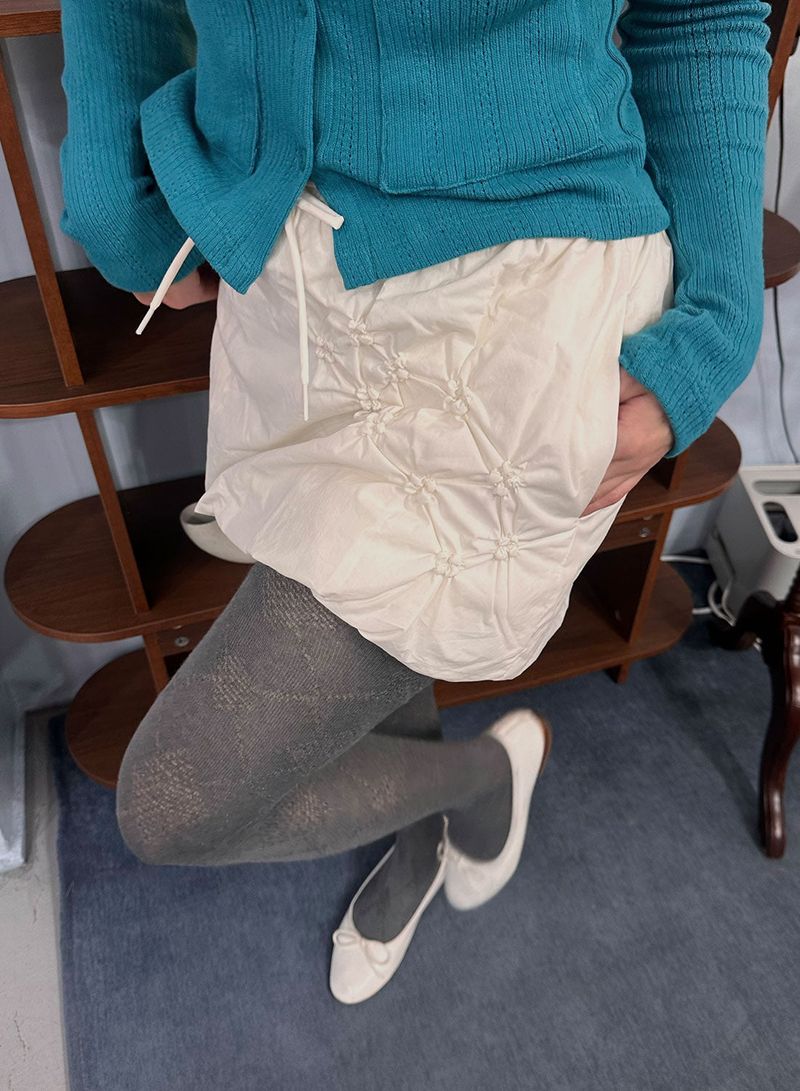 JUJU PADDING SKIRT (2COL)