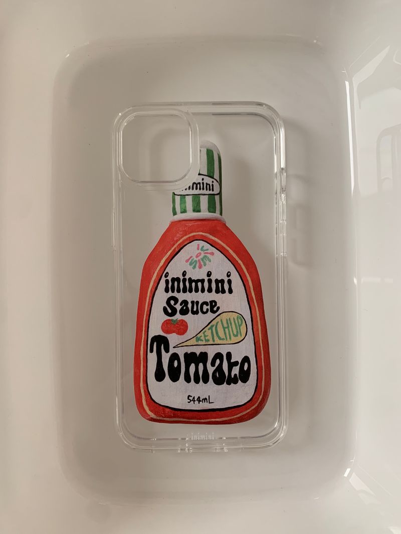 inimini(イニミニ)の「ketchup case - jelly hard(Smartphone Accessories)」