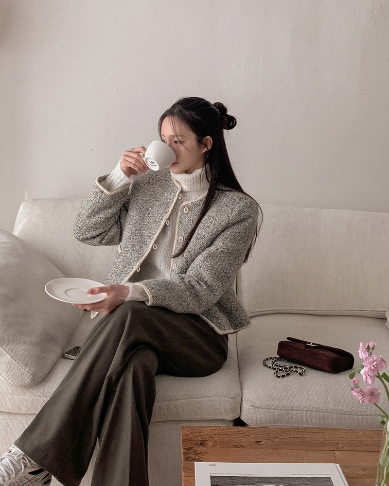MAYBINS（メイビンス）の「Wool tweed jacket（Jackets/Outerwear）」