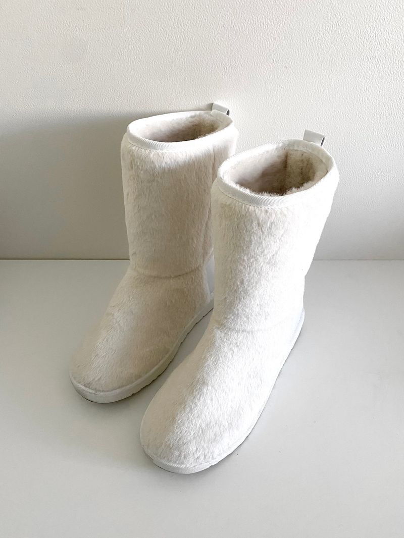 Norman middle fur boots