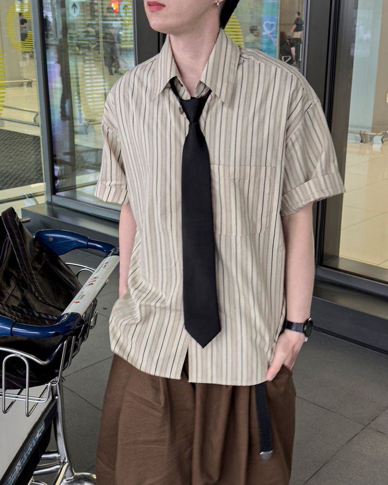 Raid Stripe Half Shirt