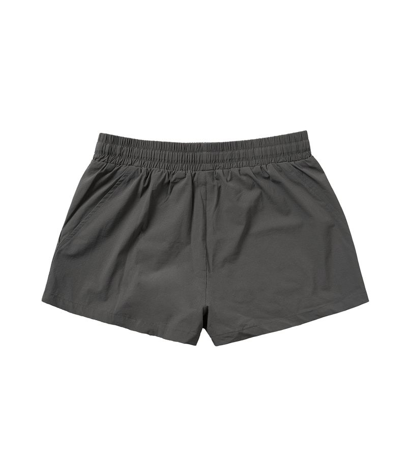 (W) Air Vent Luna Solid 3inch Pants (Charcoal)