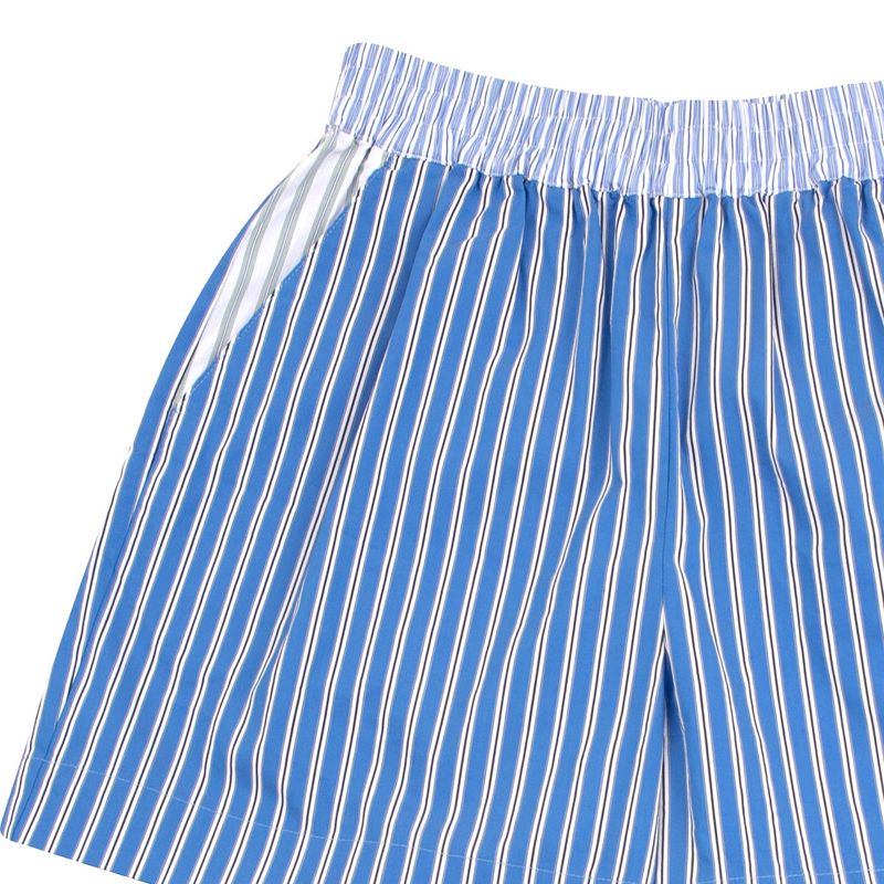 STANDARD STRIPED  PAJAMA SHORT PANTS_SYS9PT51BU