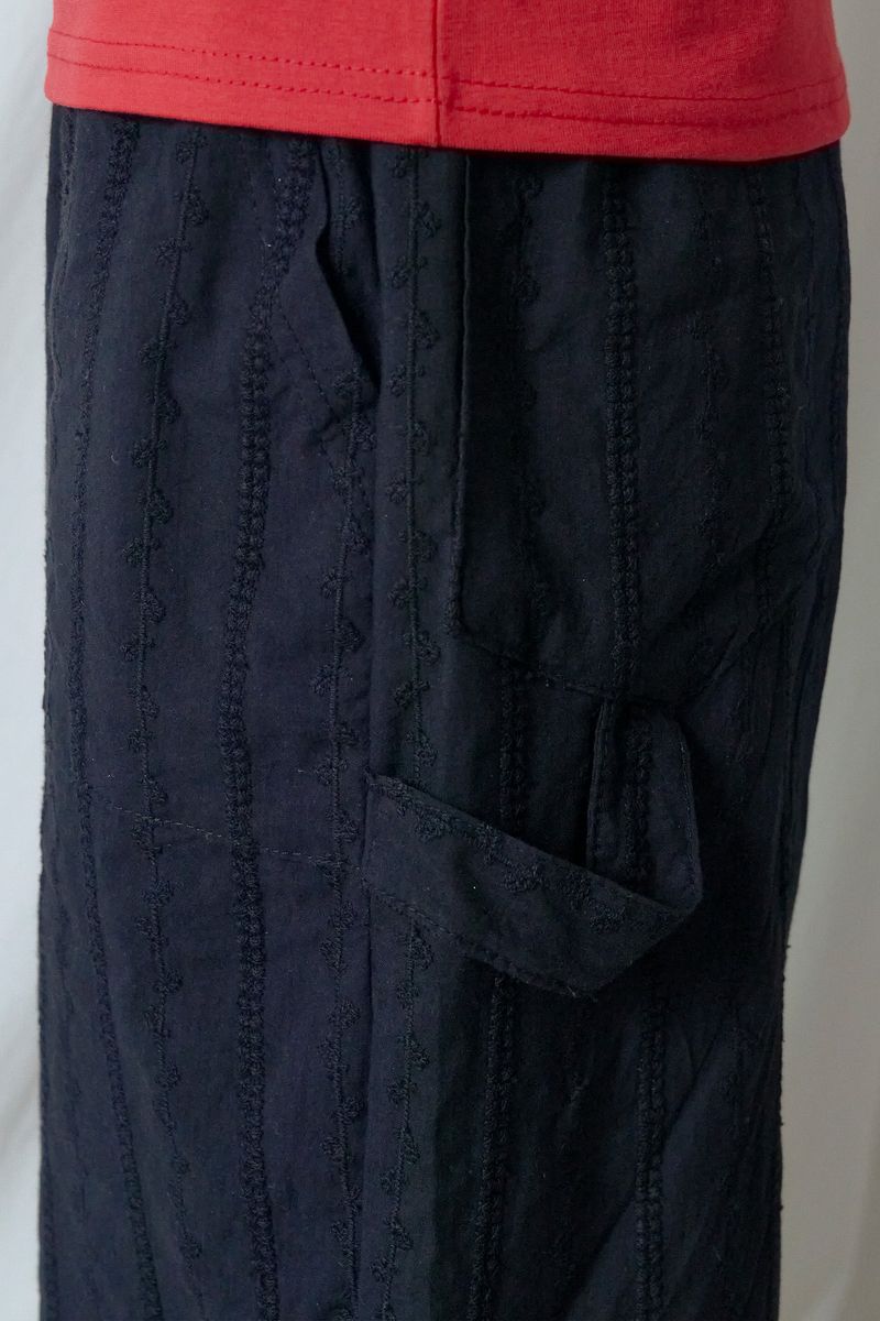 Punching Cargo Pants [Black]