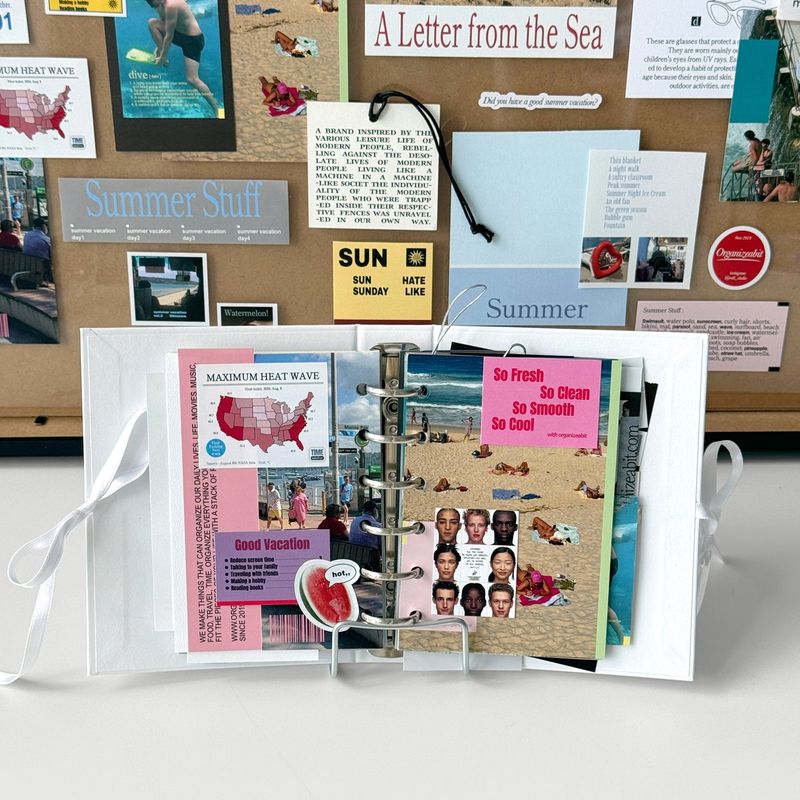 oab summerly pack / scrap sticker set