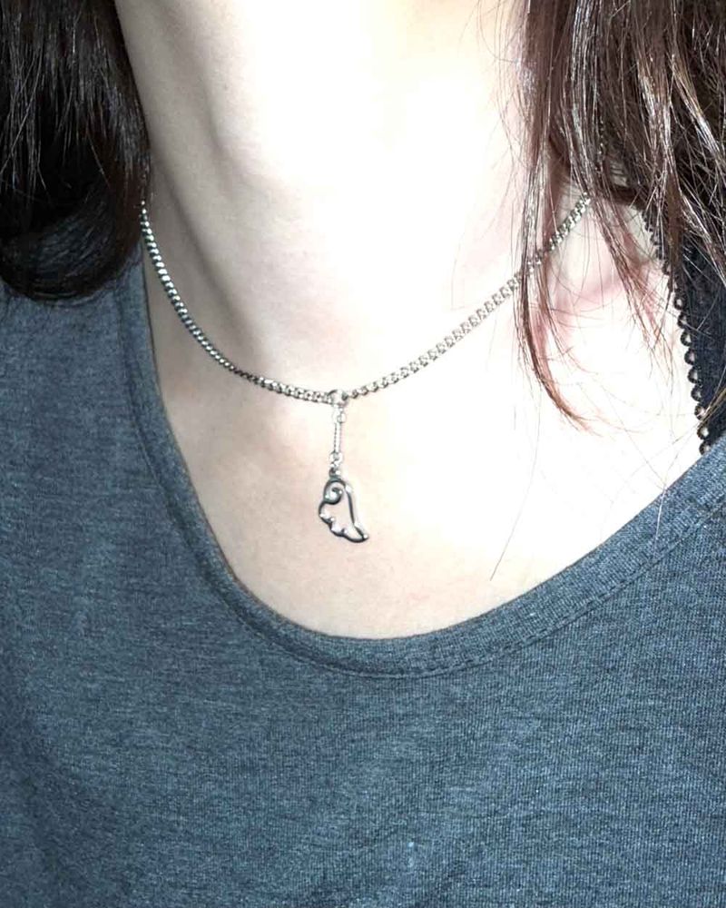 sanli(サンリー)の「エンジェルウィングシングルチェーンネックレス(アクセサリー)」