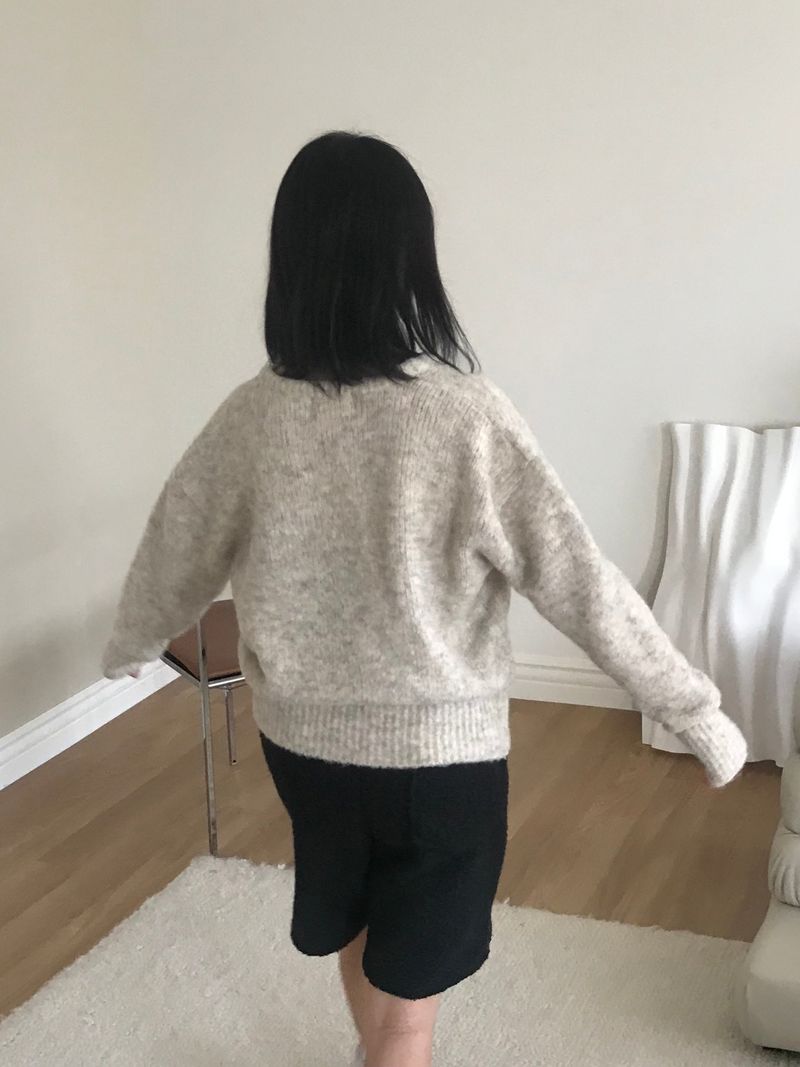 Capullo boucle half pants