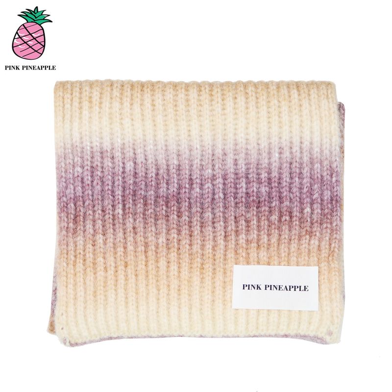 TIEDYEING KNIT MUFFLER