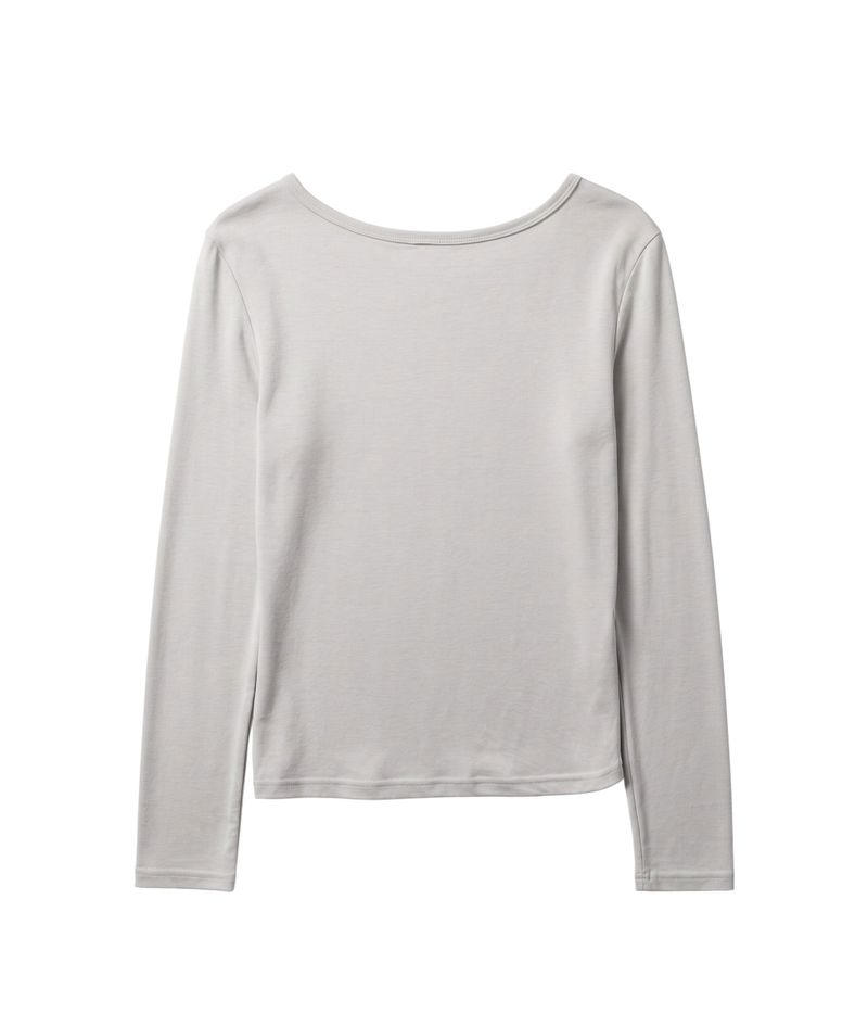(Set) Mina V-Neck Layered T-Shirt