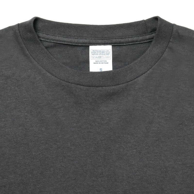 Men's Crop T-Shirt Charcoal