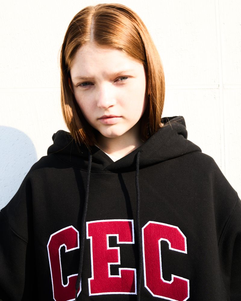 CEC ARCH LOGO HOODIE(BLACK)
