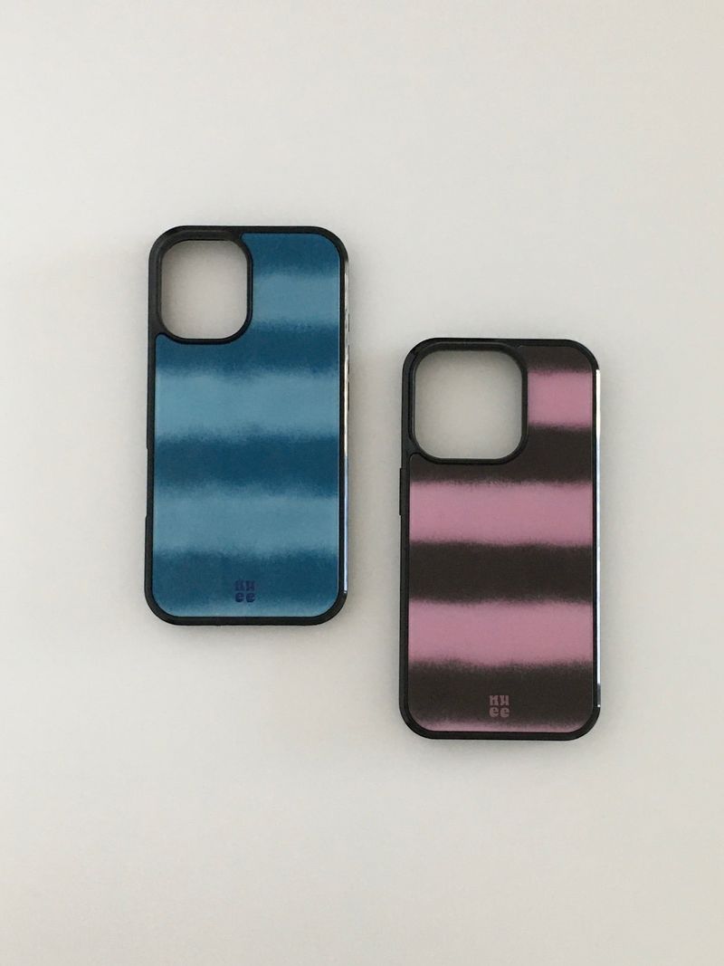 blink glass bumper (blue)