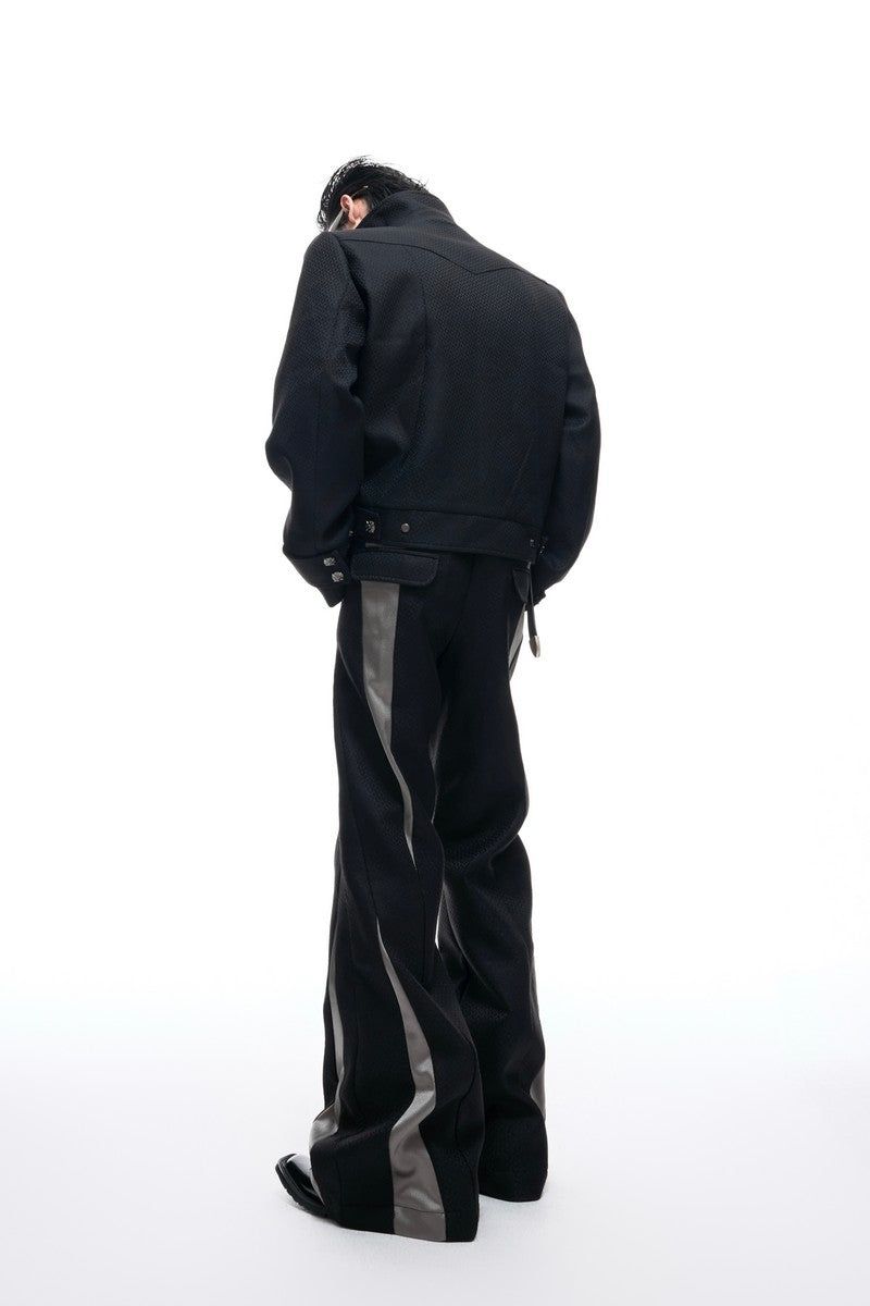 Colorblock Deconstructed Jacket