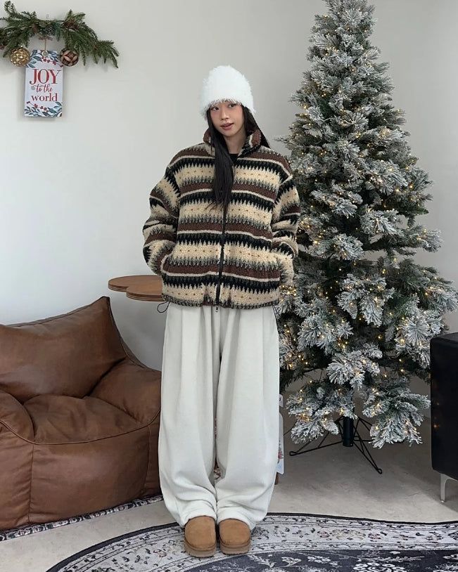 Lupe Fleece Wide Pants