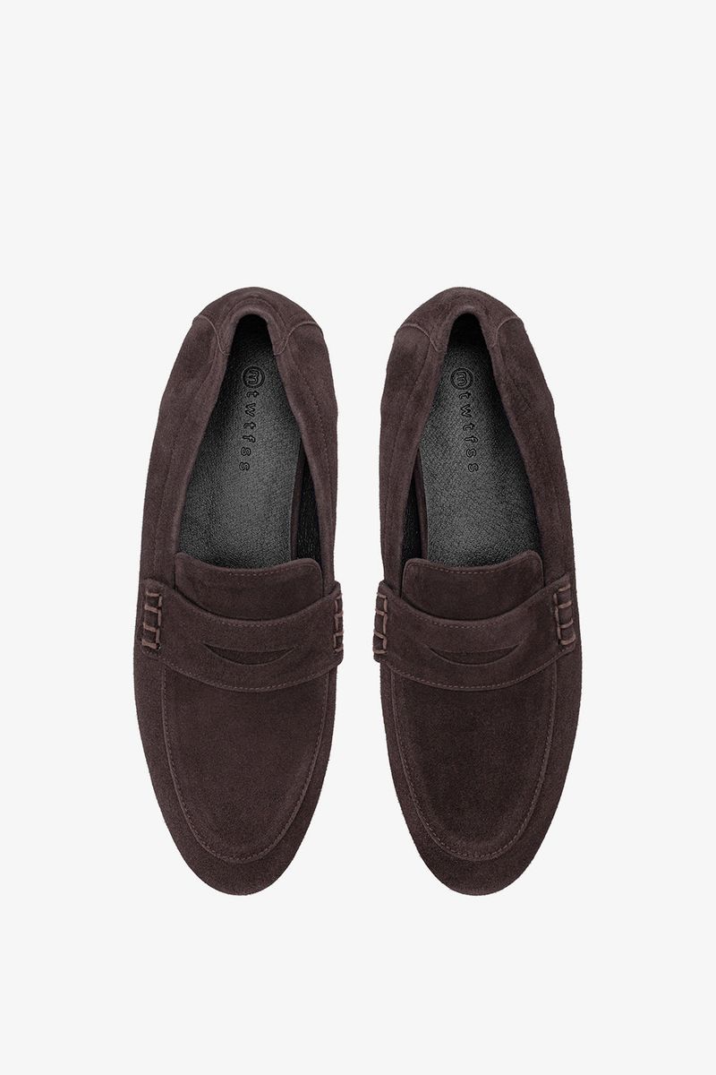 MODERN PENNY LOAFER IN CHOCOLATE BROWN