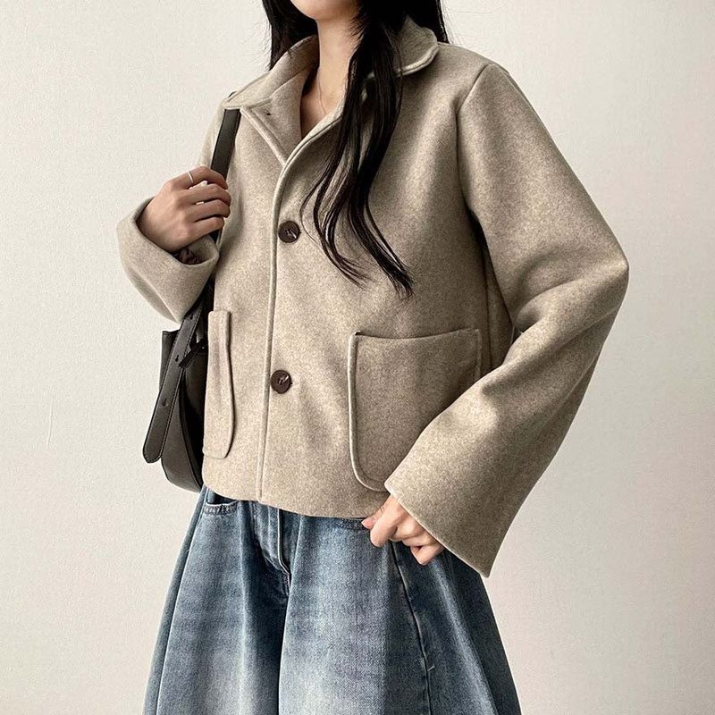 Rein pocket short coat jacket