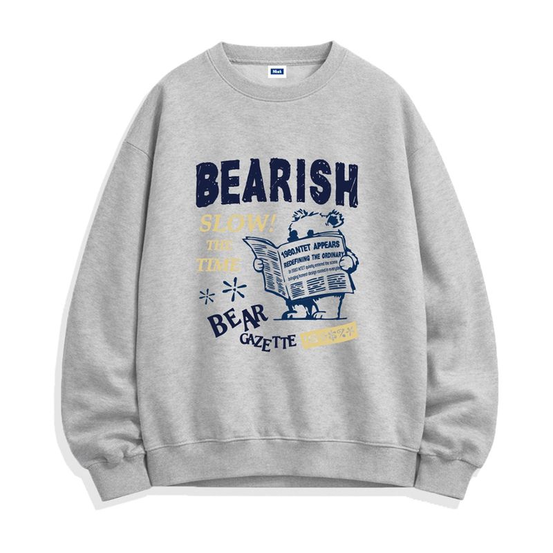 bearish sweatshirts (4color)