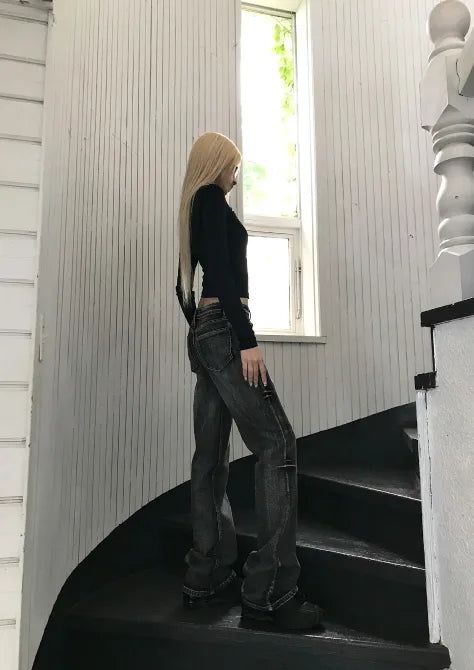 ヴィンテージ セミフレア デニム