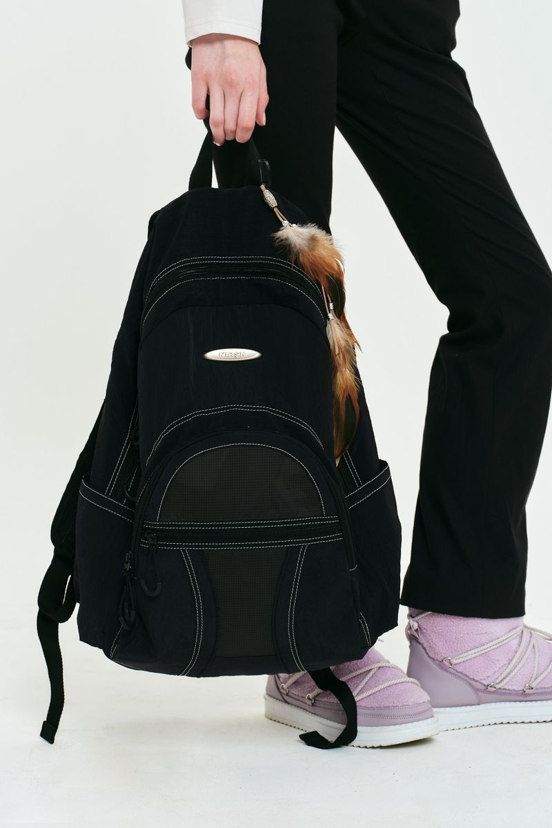 STITCH POINT DAILY BACKPACK [BLACK]