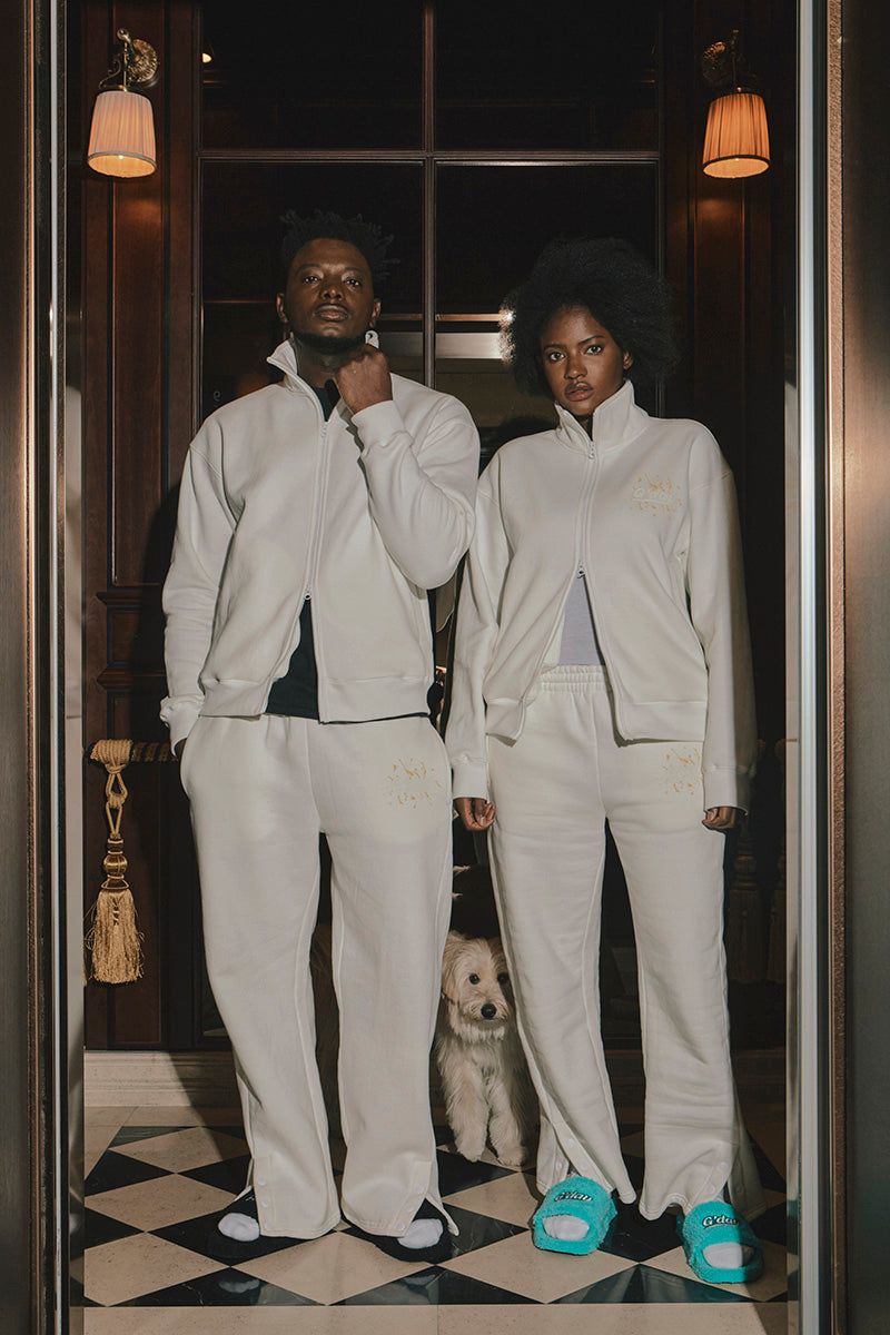 PACINO TRACK PANTS (WHITE)