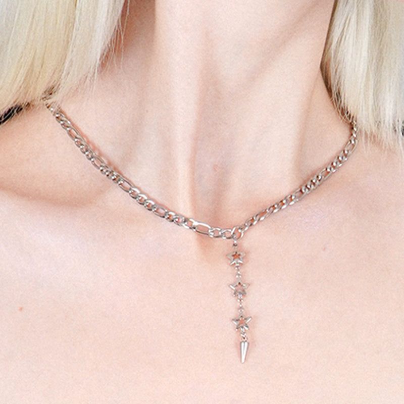 DARING Darling（デアリングダーリン）の「Star-Stud drop Necklace（Accessories）」