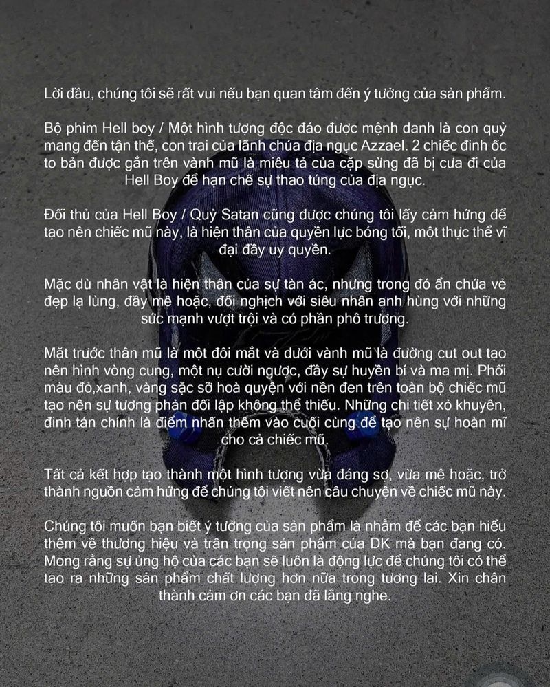 BLUE DEMON SPIRIT CAP