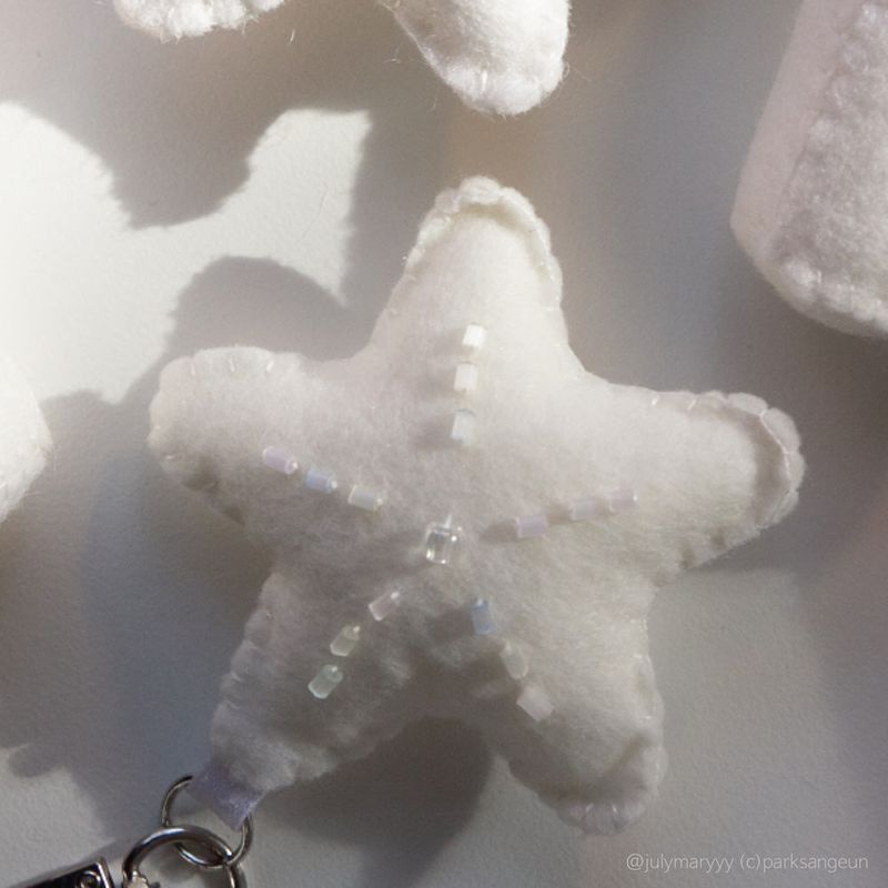 [soft keyring] pastel star