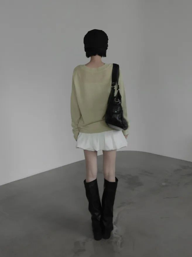 Bellen Deep U-Neck Knit