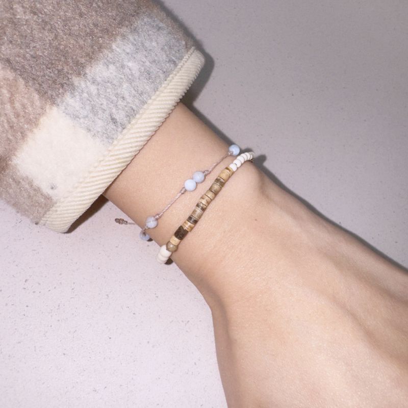 macadamia wood bracelet