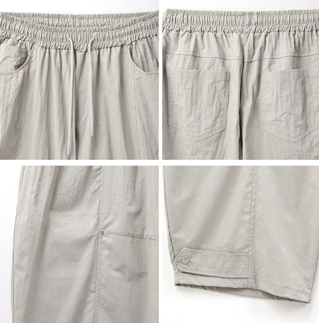 Reven Snap Nylon Pants