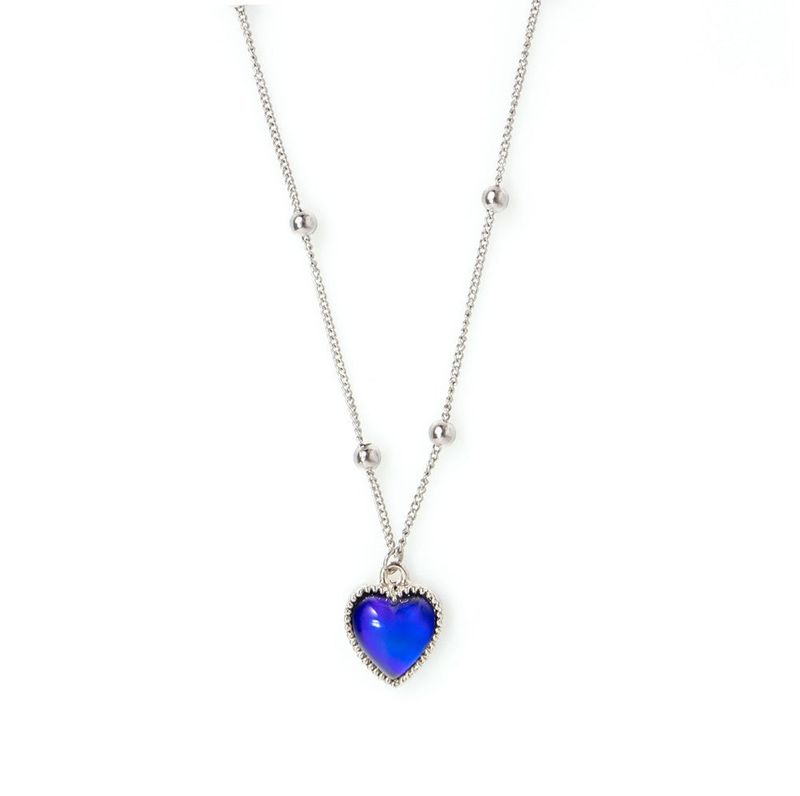 Temperature Change Heart Necklace