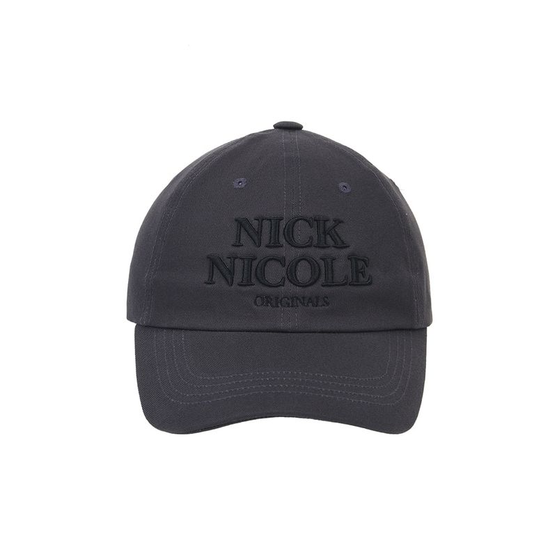 NICK&NICOLE(ニック&ニコール)の「ORIGINALS NICOLE BALL CAP_CHARCOAL(Hats)」