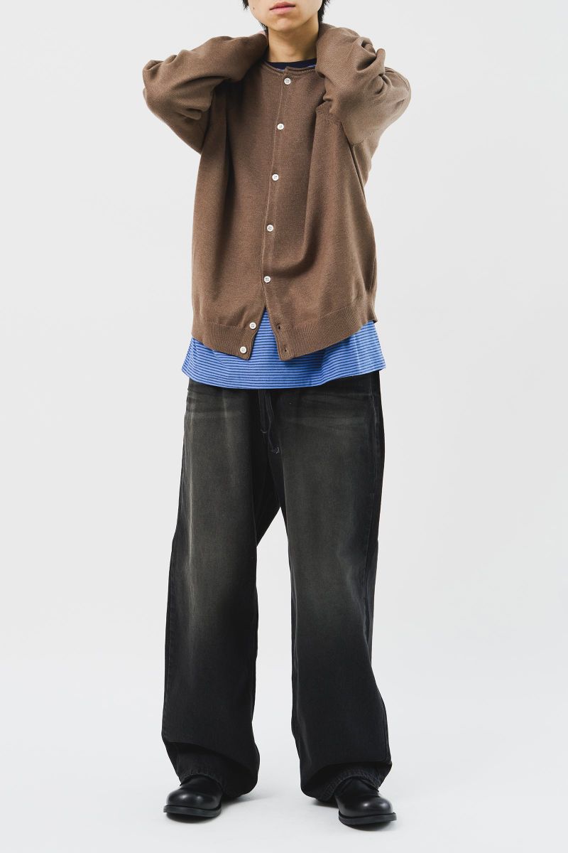 Milla Round Knit Cardigan (3color)