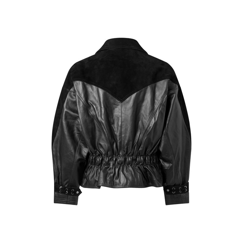 UNISEX - STUART - REAL LEATHER JACKET